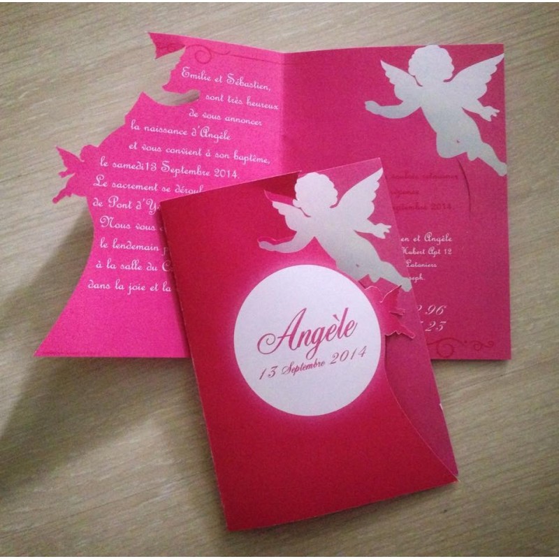 Faire-part de mariage personnalisé | AM Design