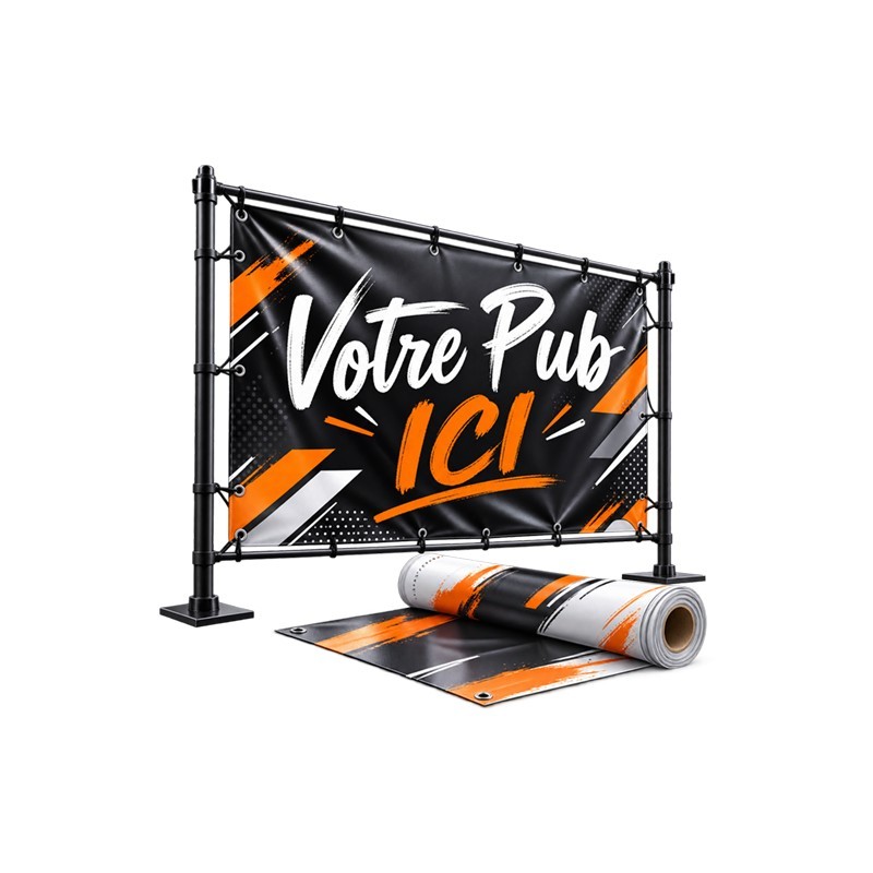 Bâches publicitaires personnalisées à La Réunion | AM Design